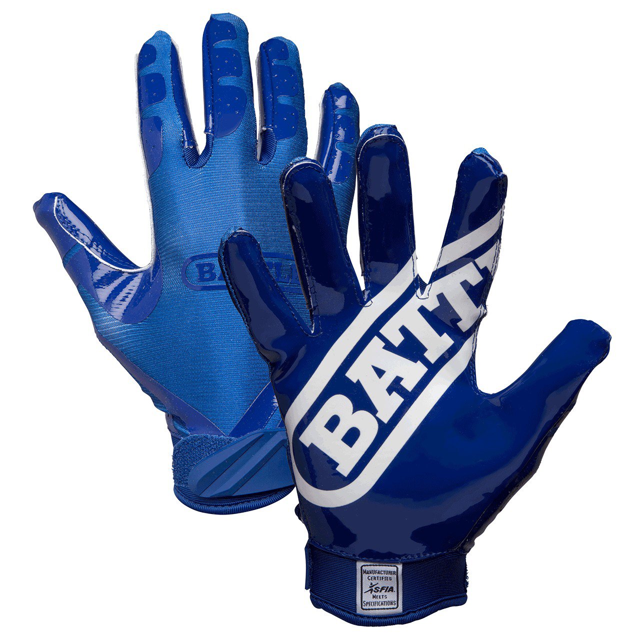 Battle Adults' Doublethreat Receiver Football Gloves Academy