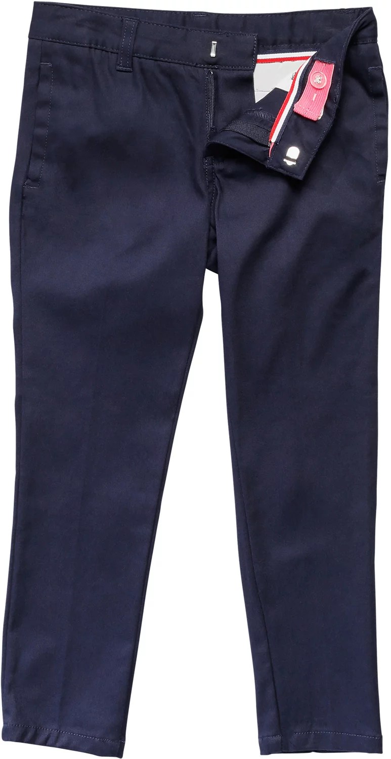 French Toast Girls' Skinny Stretch Twill Pant Academy
