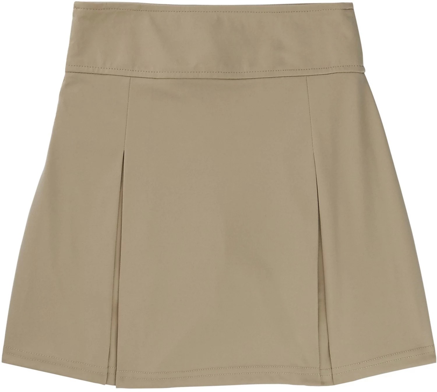 French Toast Girls' Kick Pleat Scooter Skirt Academy