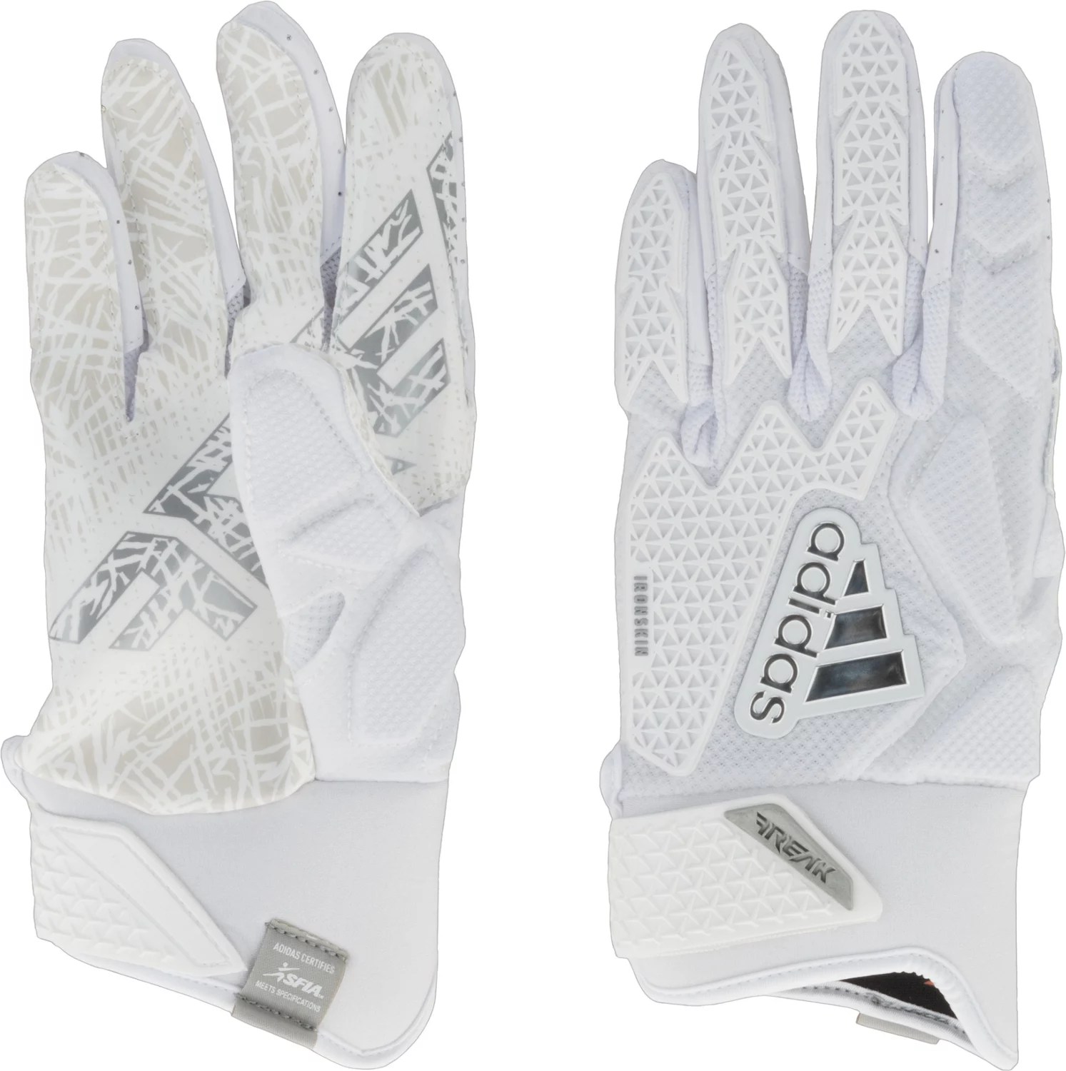 adidas Men's Freak 3.0 Padded Football Receiver Gloves Academy
