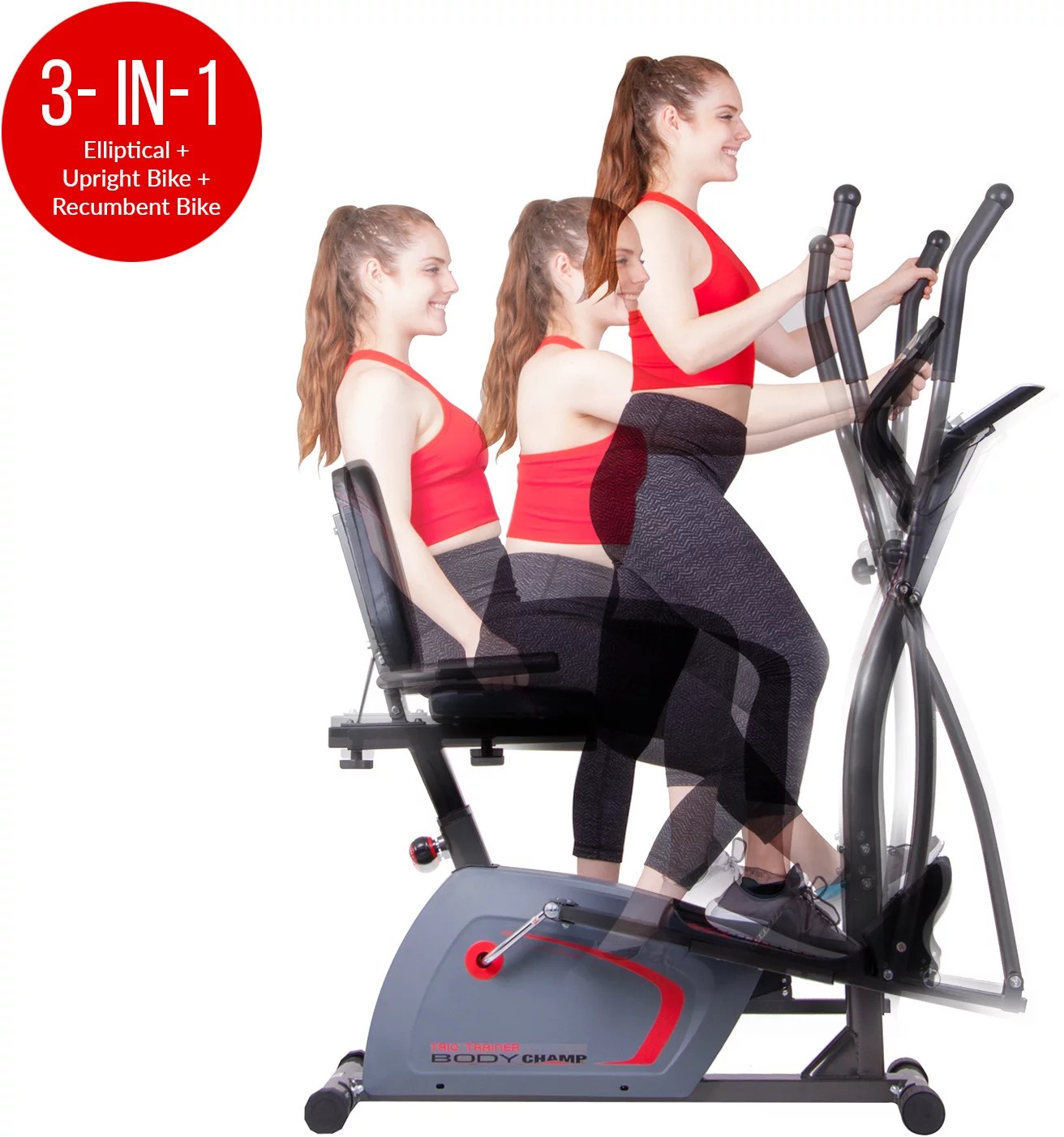Body Champ 3-in-1 Trio Trainer Workout Machine | Academy