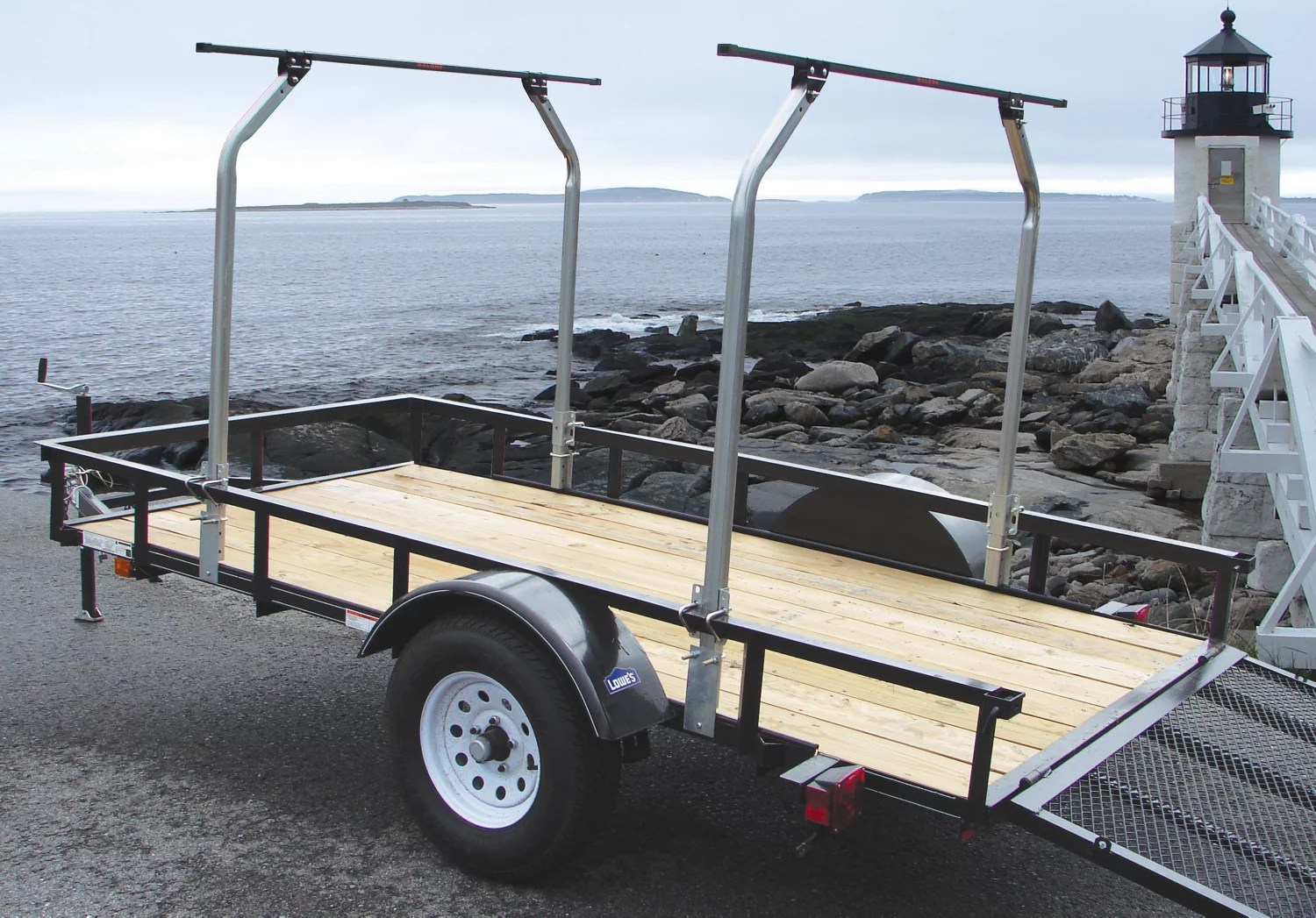 Malone Auto Racks TopTier Utility Trailer Cross Bar System Academy
