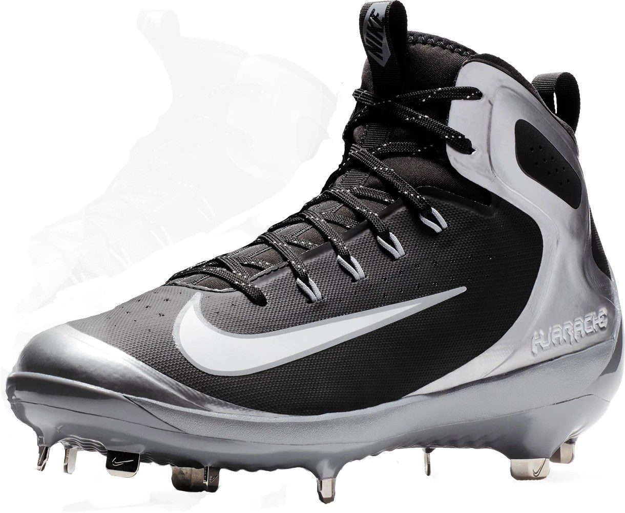 Nike Men's Alpha Huarache Elite Baseball Cleats Academy