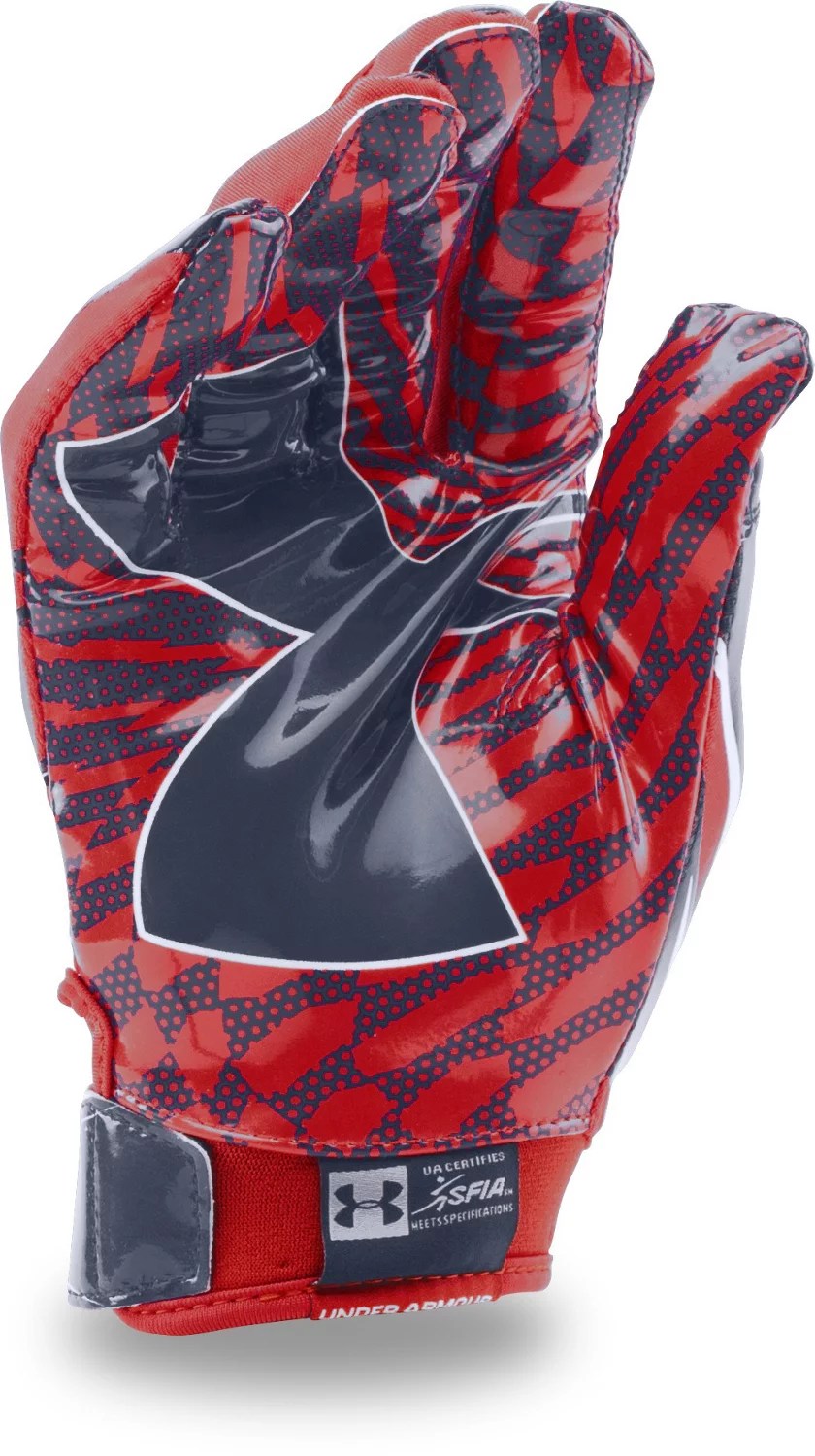 Under Armour® Adults' F5 Pro Pack Football Gloves Academy