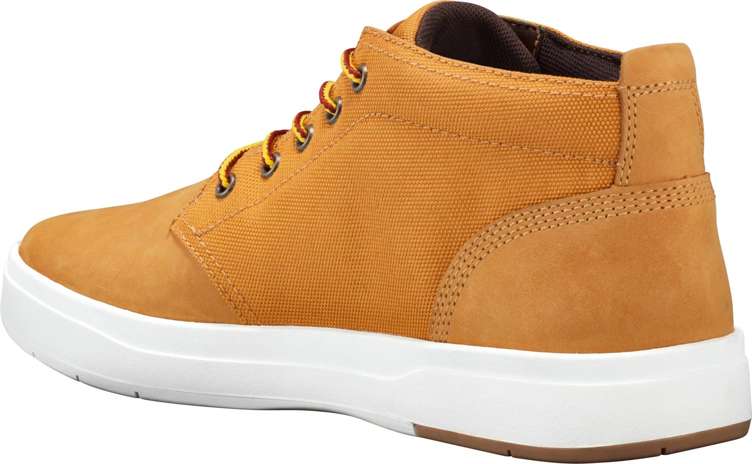 Timberland Men's Davis Square Fabric and Leather Chukka Boots Academy