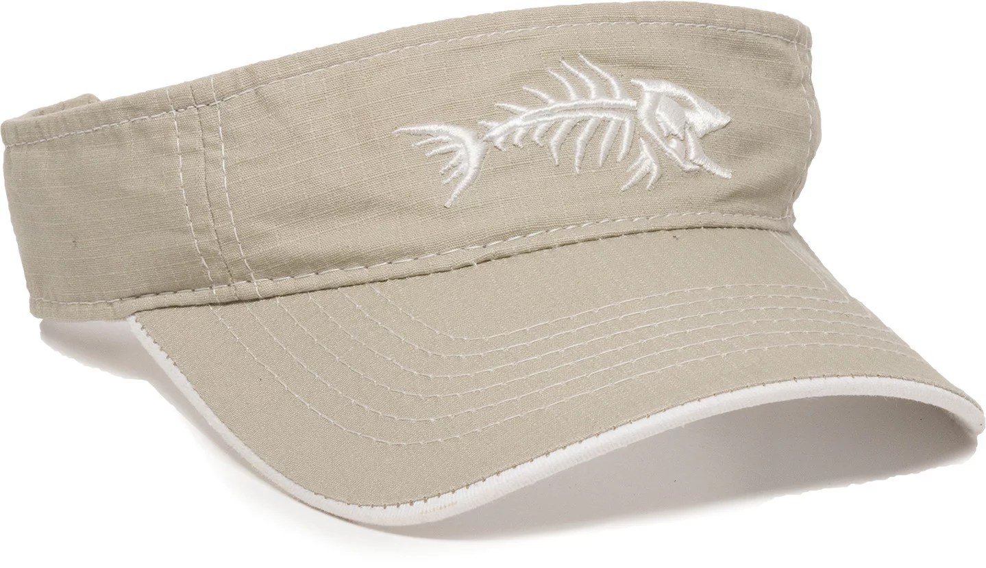 Outdoor Cap Men's Twill Bonefish Visor Academy