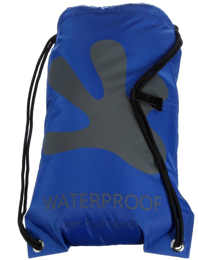 geckobrands Waterproof Drawstring Backpack Academy