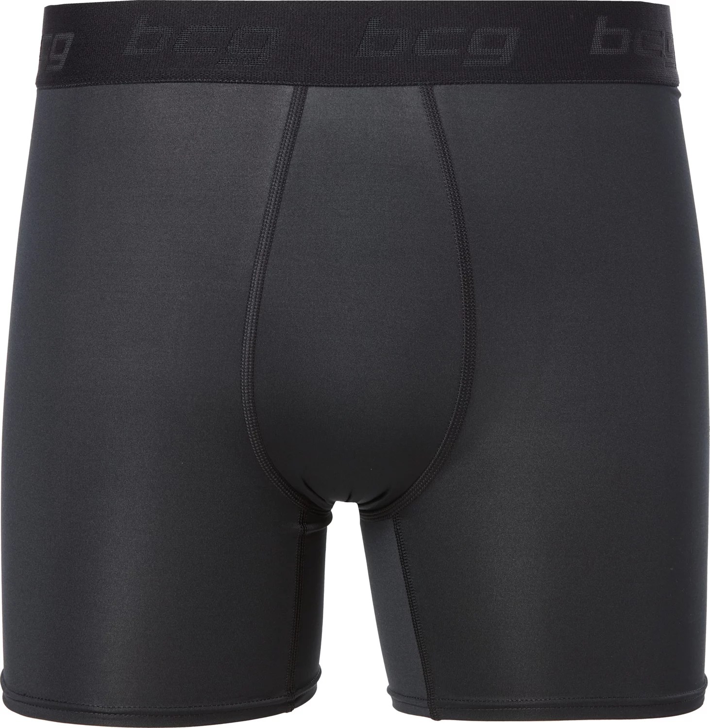 BCG Men's Athletic Compression Solid Brief Shorts Academy