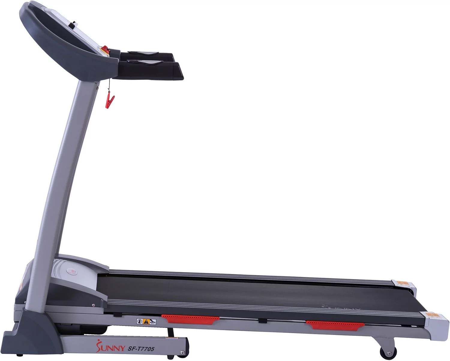 Sunny Health & Fitness SFT7705 Treadmill with Auto Incline Academy