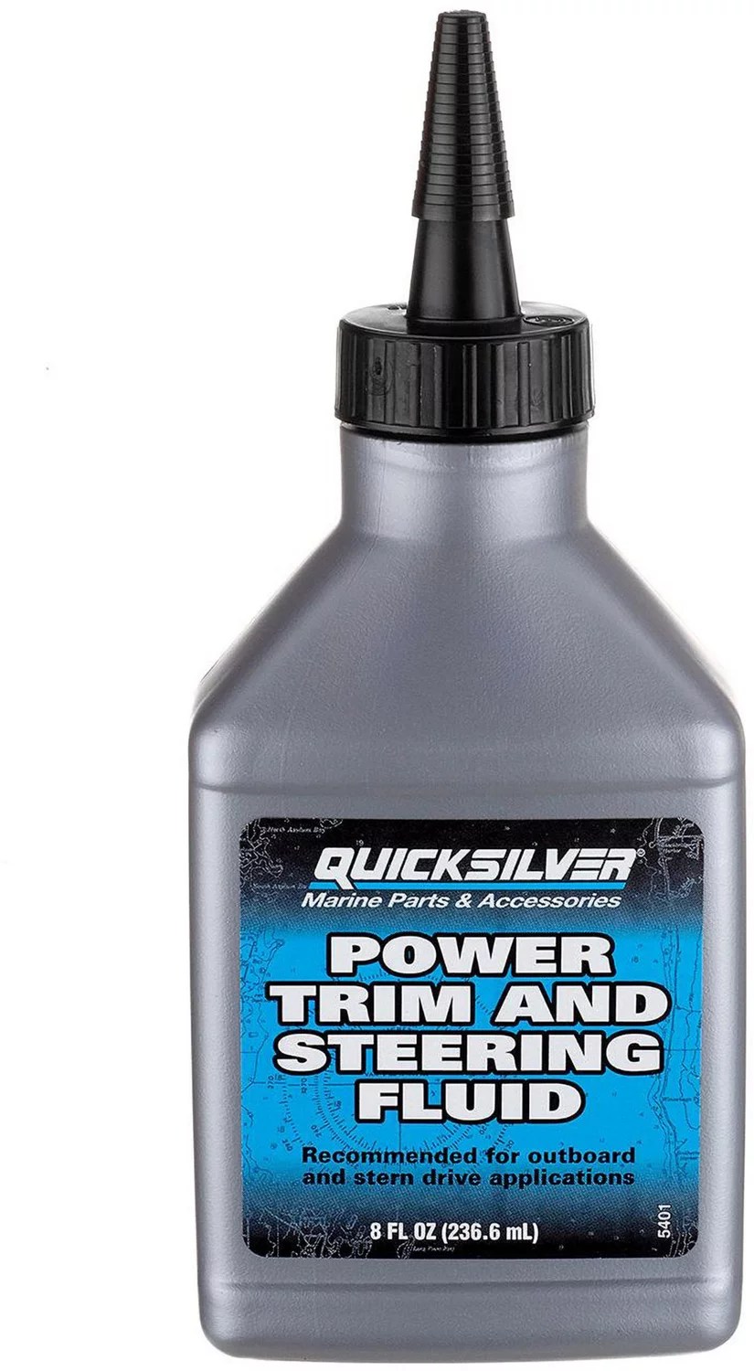Quicksilver 8 oz Power Trim and Steering Fluid Academy