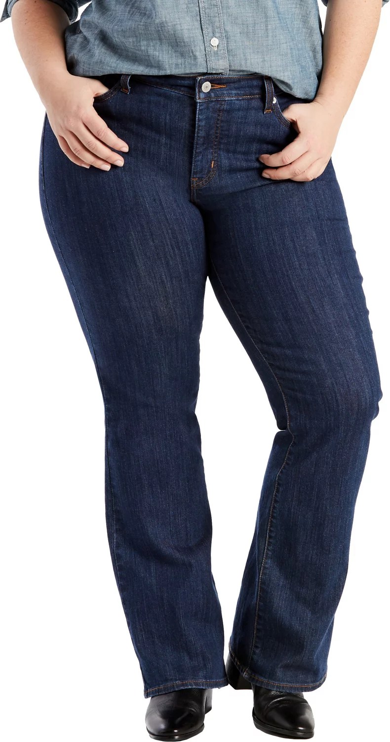 Levi's Women's 415 Plus Size Classic Boot Cut Jeans Academy