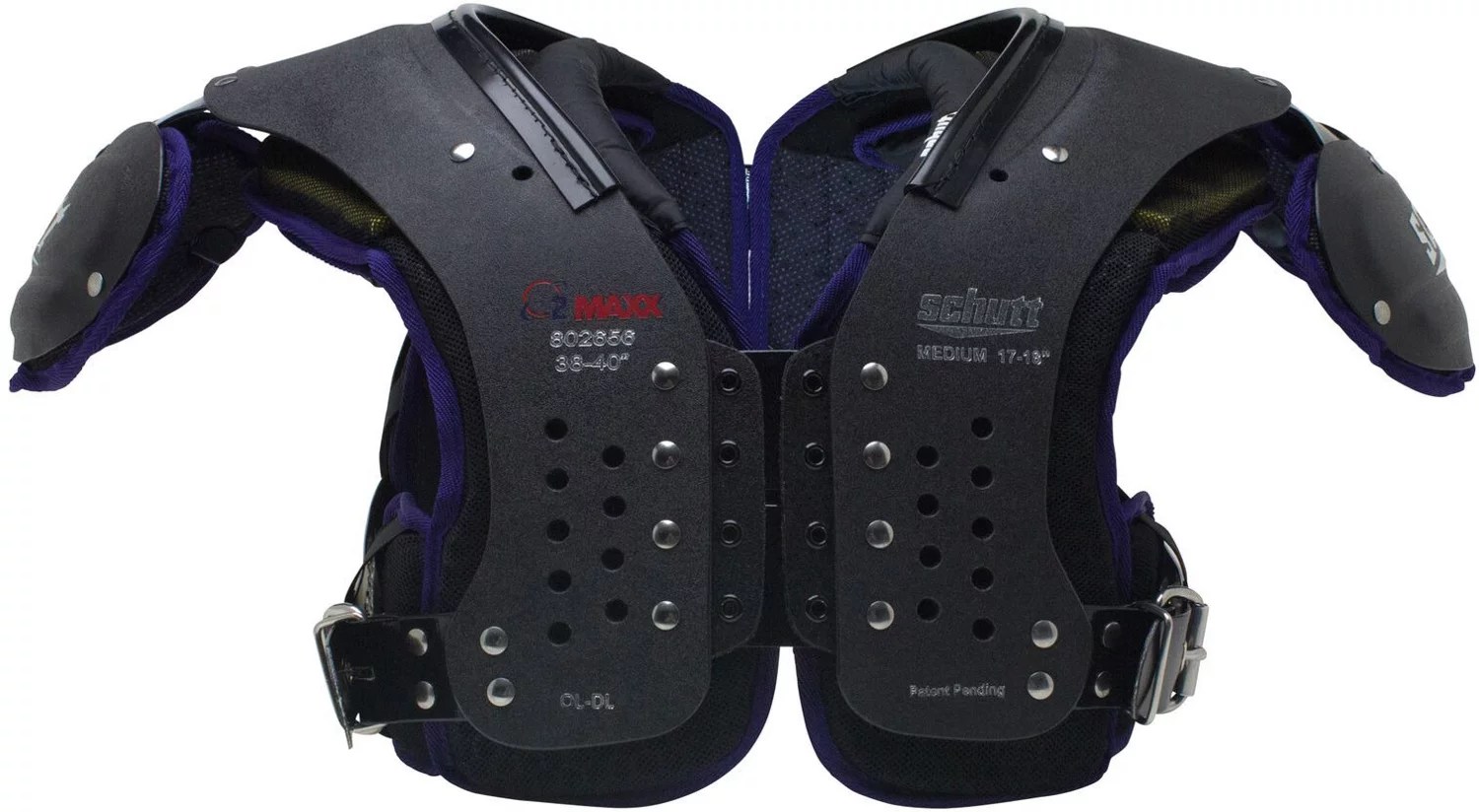 Schutt Men's O2 Maxx OL/DL Shoulder Pad Academy