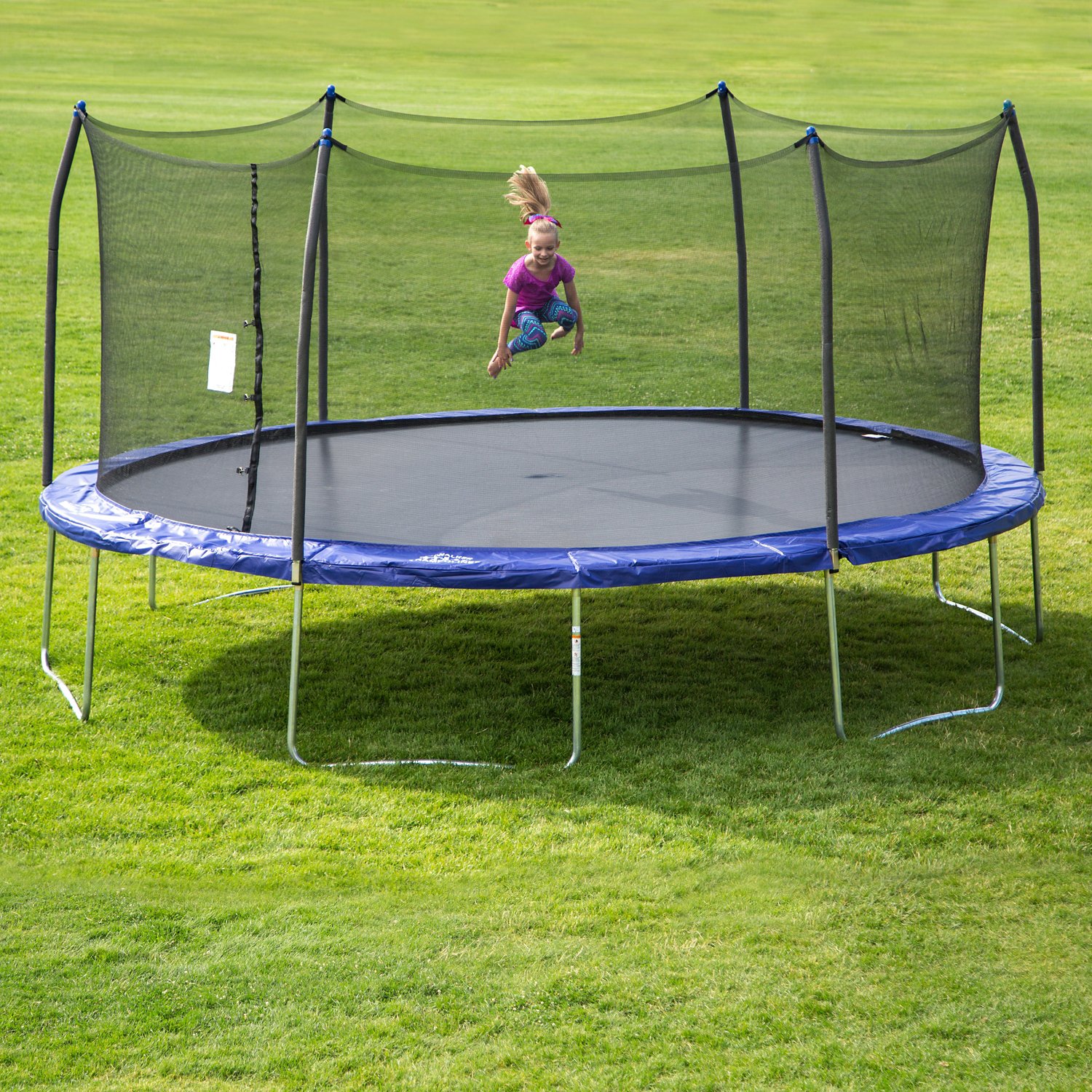 Skywalker Trampolines 17' Oval Trampoline with Enclosure Academy