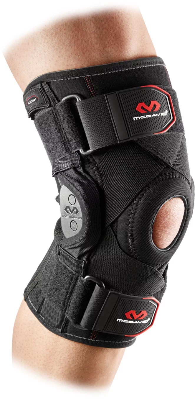 McDavid Adults' Knee Brace with Polycentric Hinges and Cross Straps