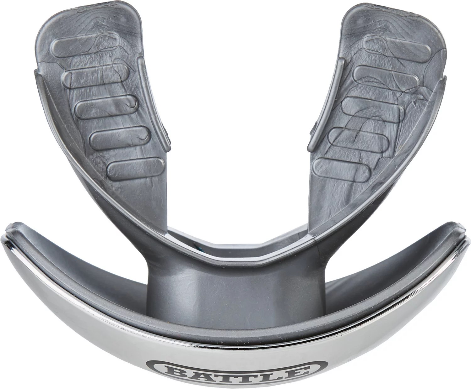 Battle Adults' Chrome Oxygen Football Mouth Guard Academy