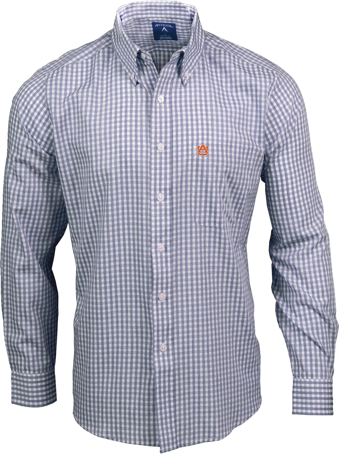 Antigua Men's Auburn University Rank Button Down Shirt Academy