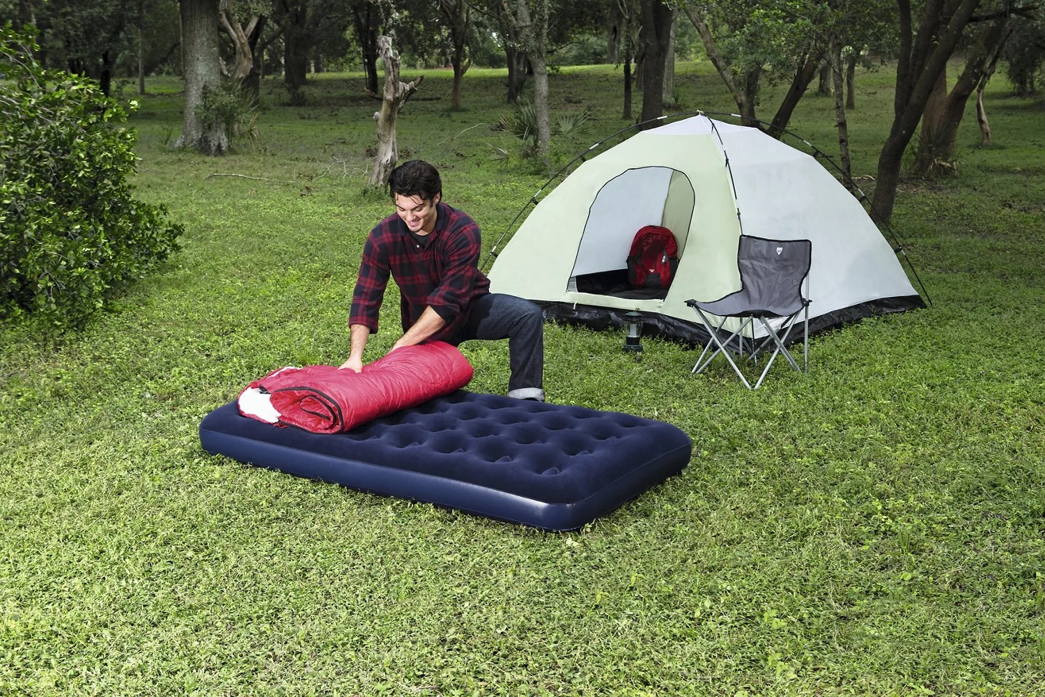 TwinSize Plush Top Airbed Academy