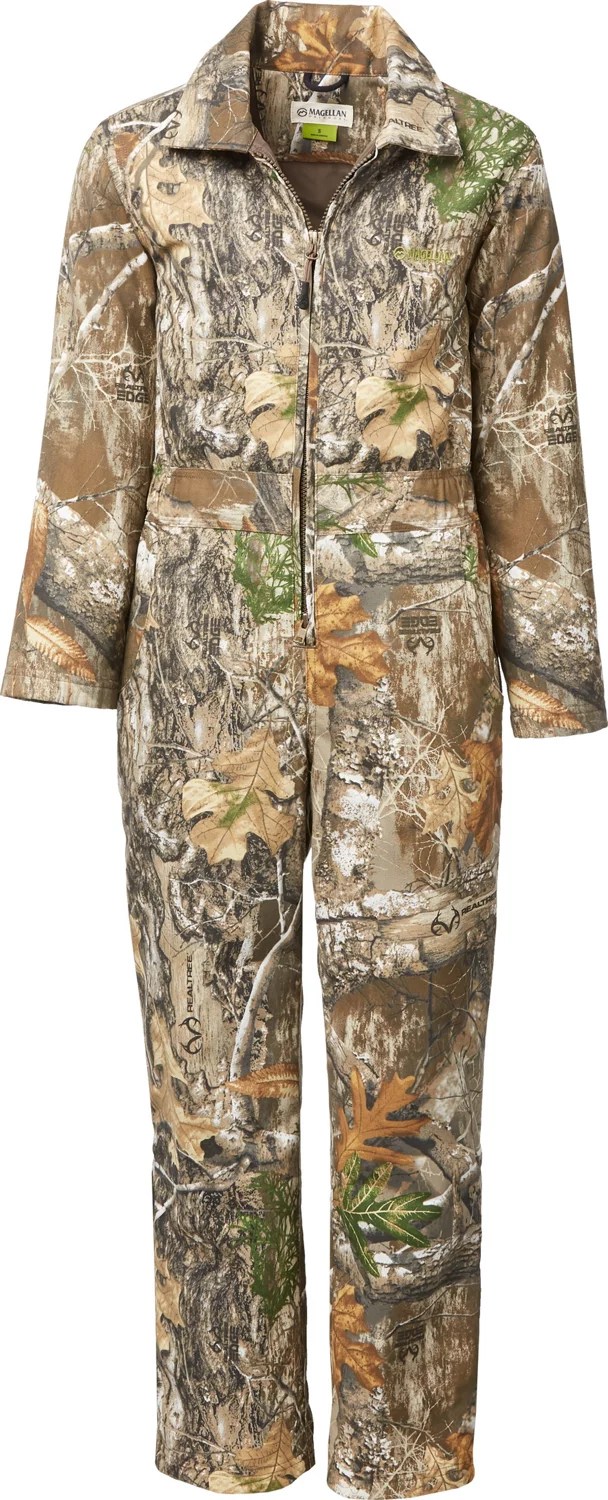 Magellan Outdoors Boys' Camo/Hunting Grand Pass Coverall Academy