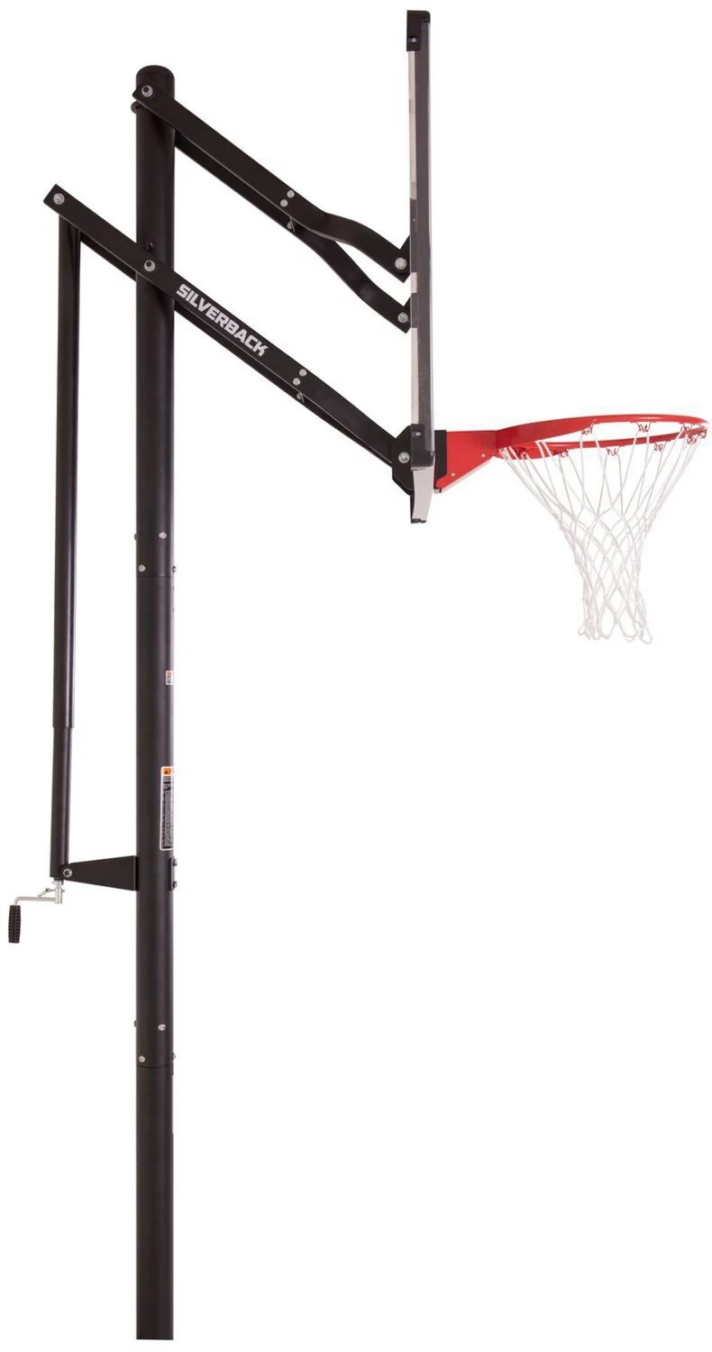 Silverback NXT 54 in InGround Basketball Goal Academy