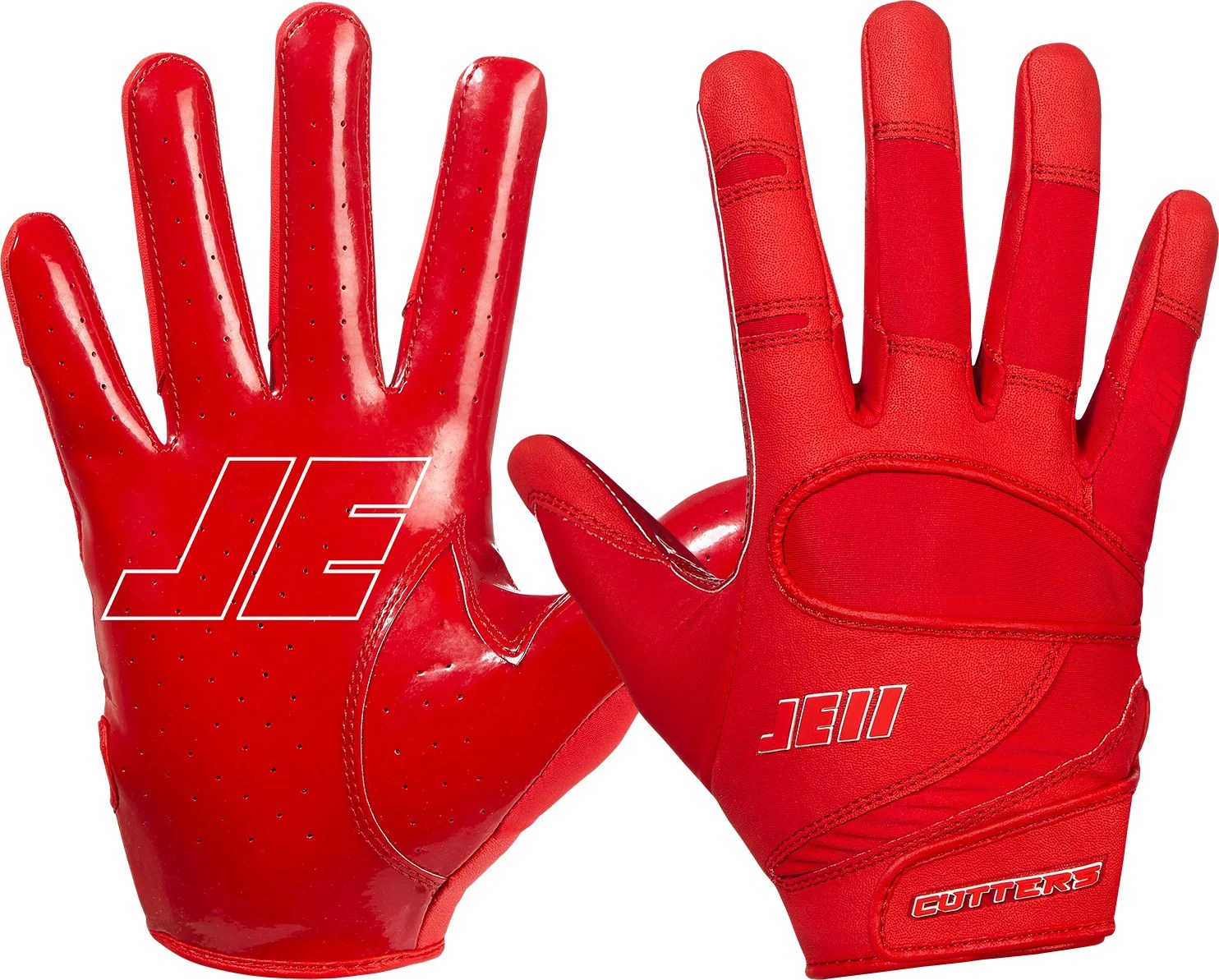 Cutters Kids' JE11 Signature Series Football Gloves Academy