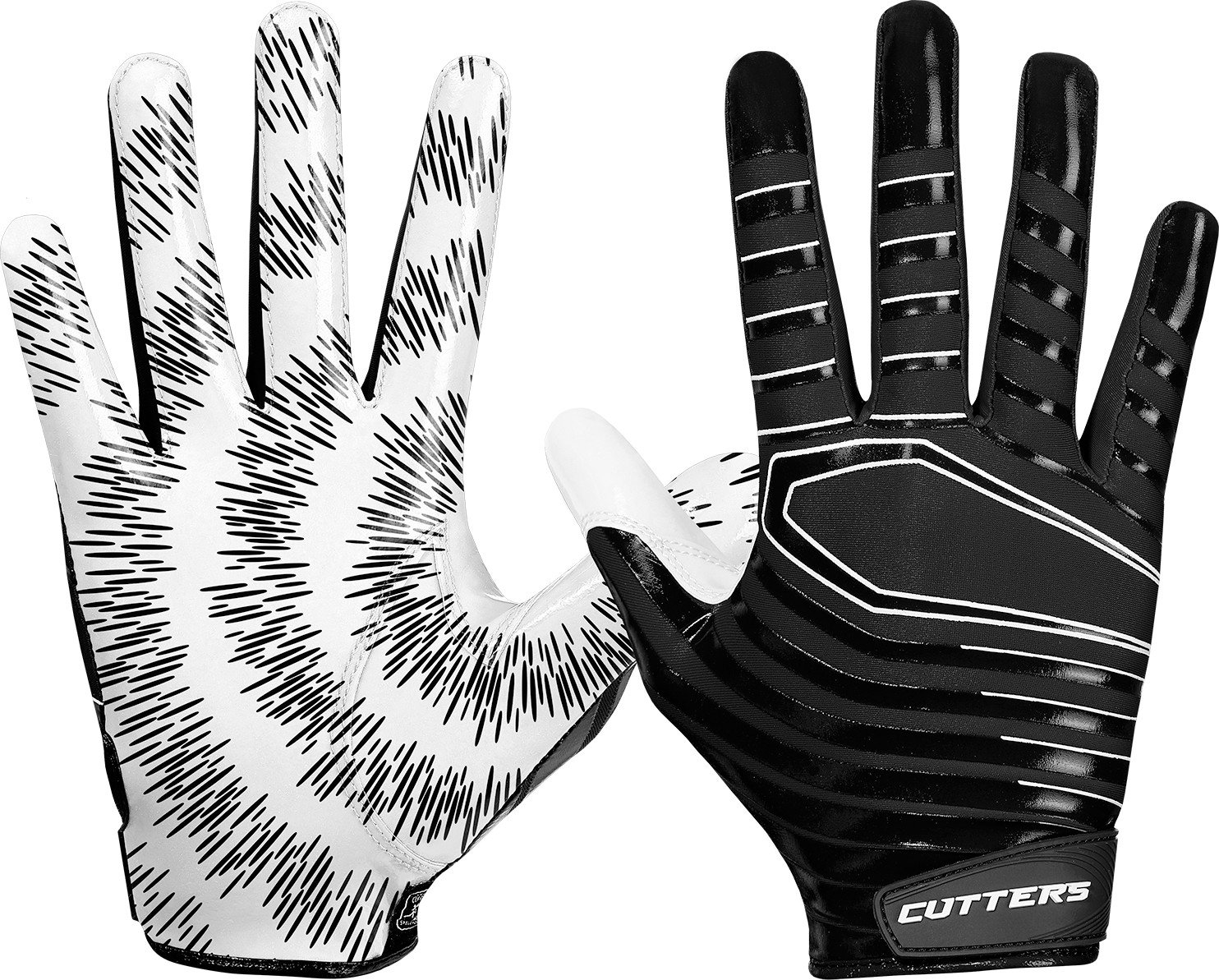 Cutters Kids' Rev 3.0 Football Gloves Academy