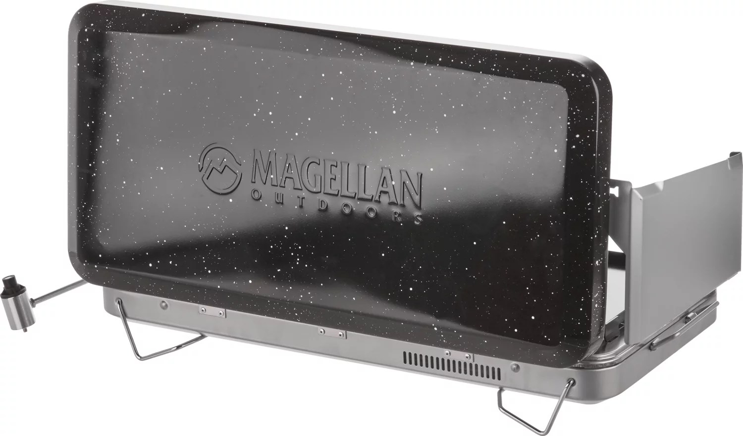 Magellan Outdoors Two Burner Stove with Griddle Academy