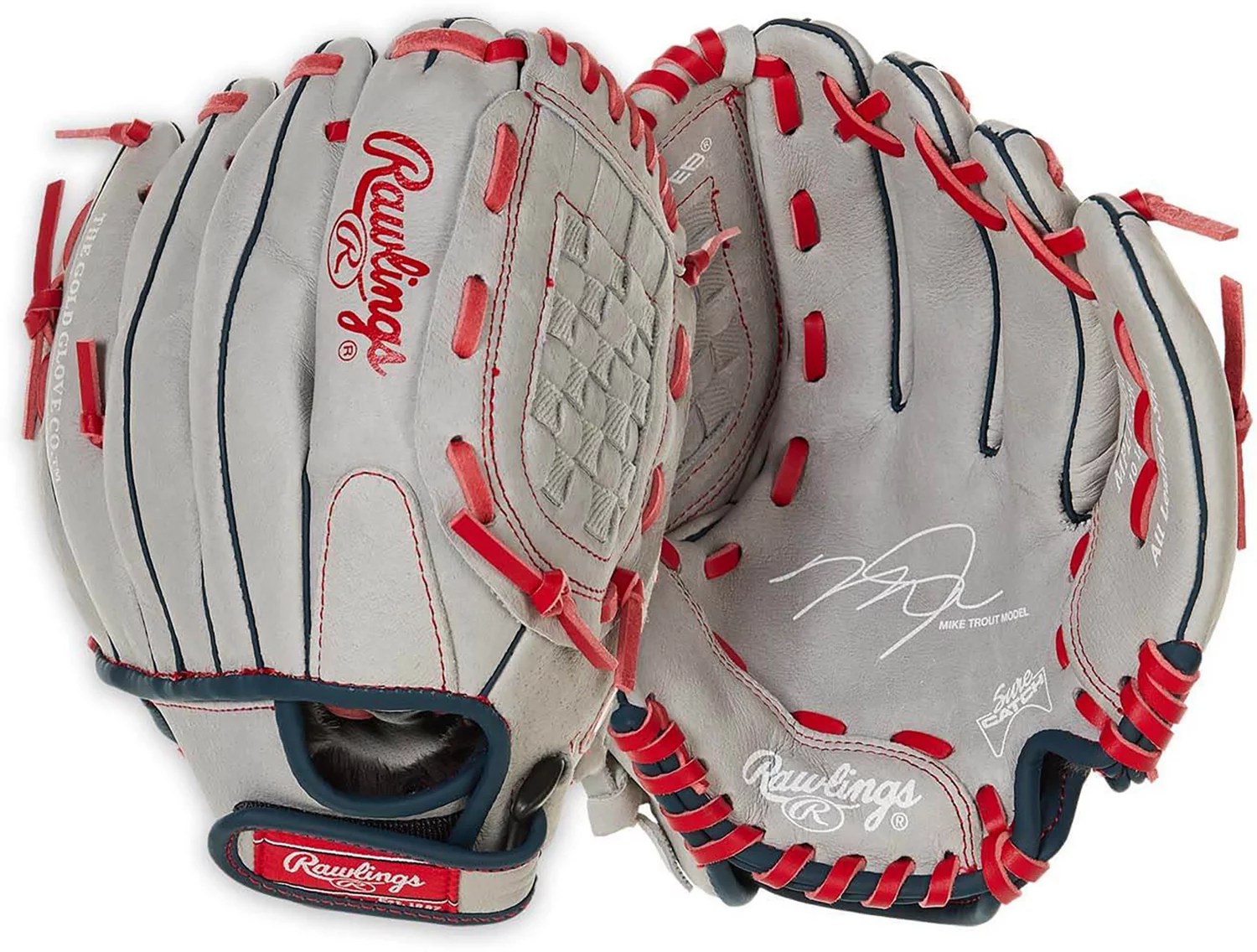Rawlings 10.5 Youth Mark of a Pro Lite Mike Trout Baseball Glove in Infield Baseball Glove Academy