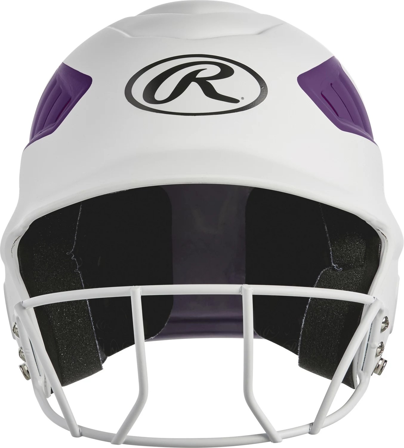 Rawlings Girls' Coolflo FastPitch 2Tone Matte Batting Helmet Academy