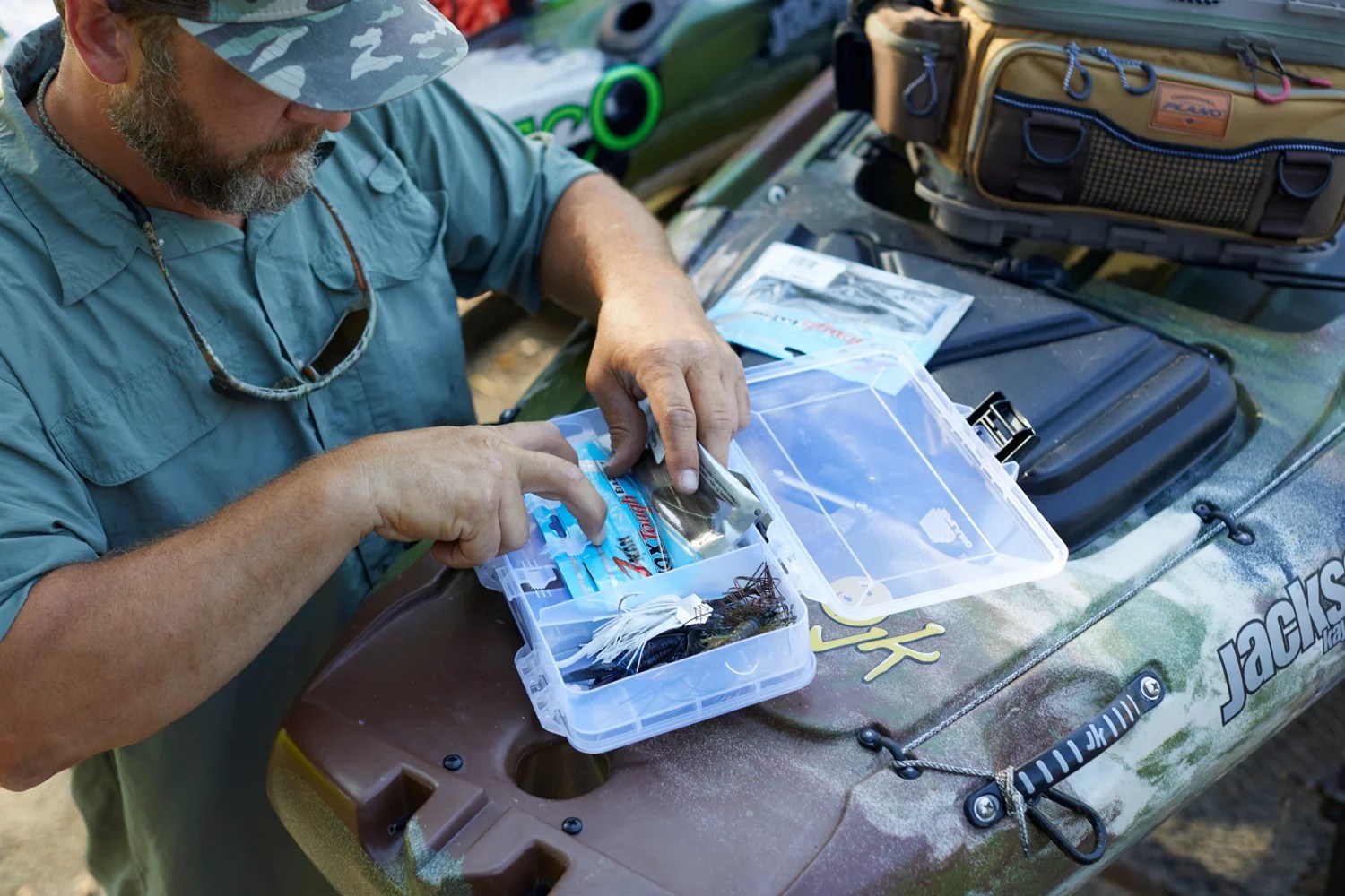 Plano 3600 Plastic Worm StowAway Box Academy