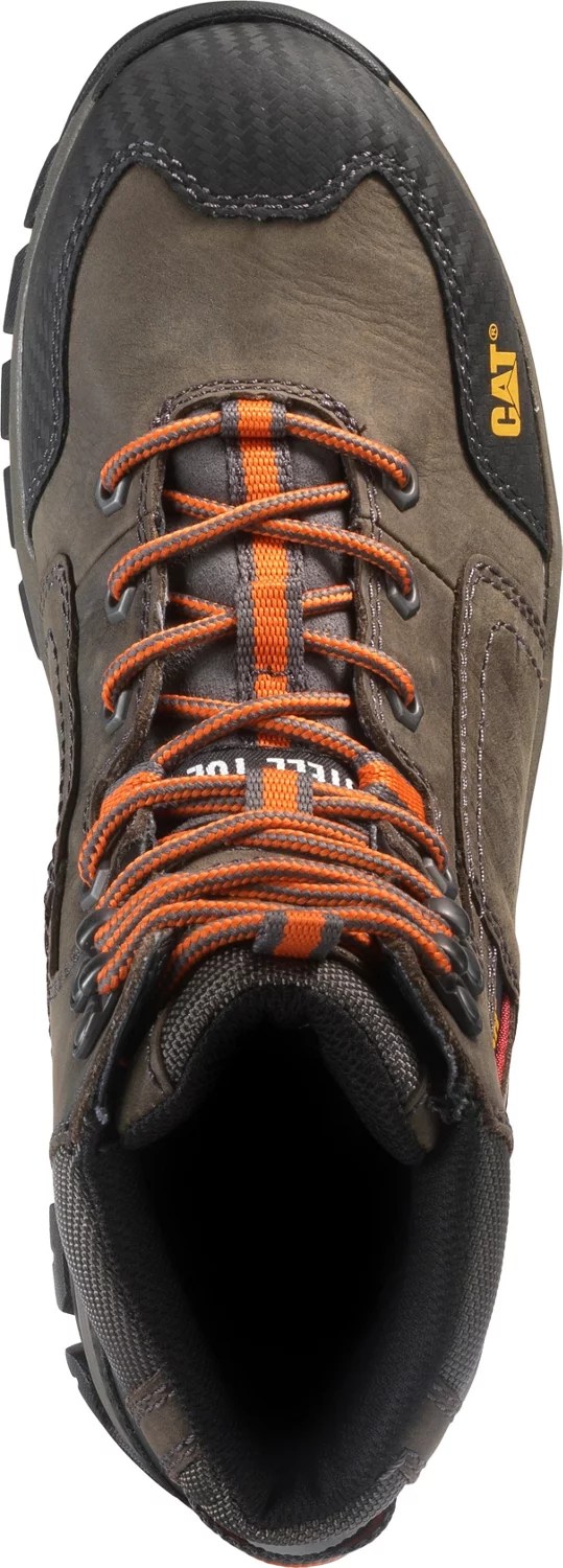 Cat Footwear Men's Navigator Mid EH Steel Toe Lace Up Work Boots Academy