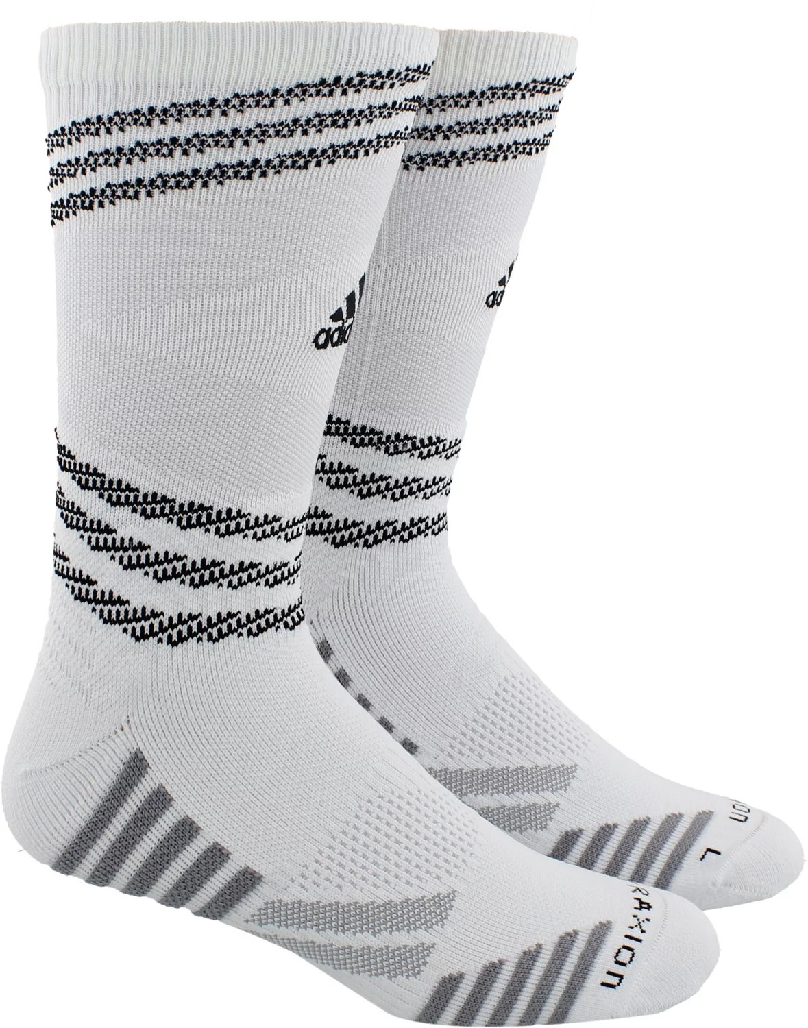 adidas Men's Speed Mesh Football Crew Socks Academy