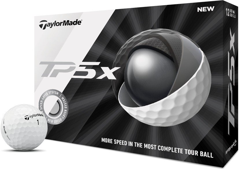 TaylorMade TP5X Premium Urethane Golf Balls 12Pack Prior Gen Academy