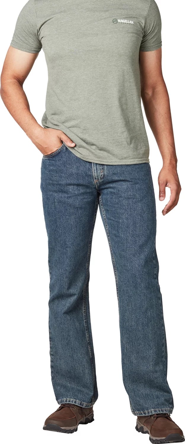 Magellan Outdoors Men's Boot Cut Jeans Academy