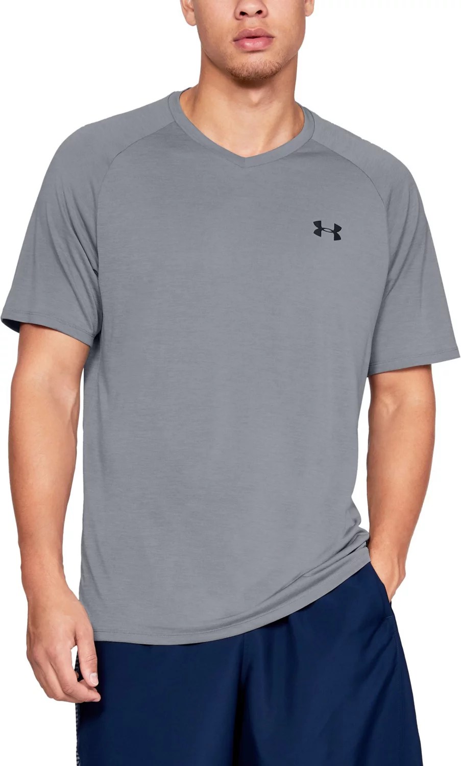 Under Armour Men's Tech Vneck Tshirt Academy
