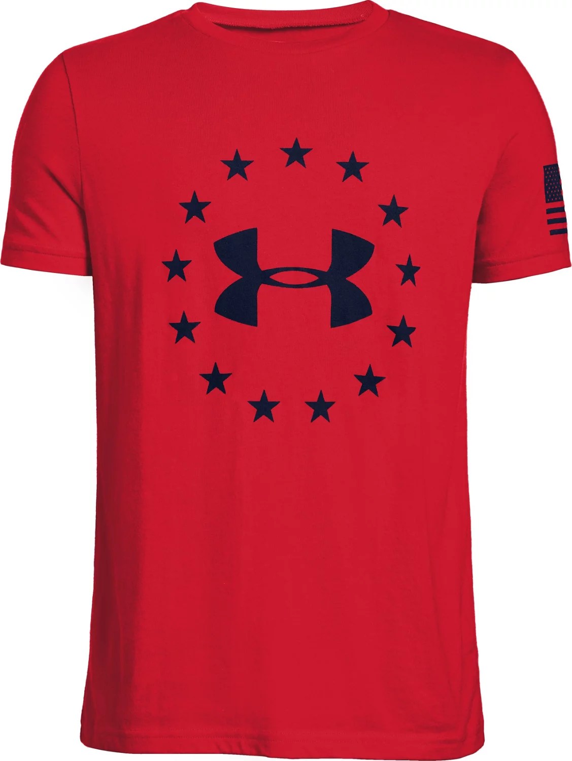 Under Armour Boys' Freedom Logo Tshirt Academy