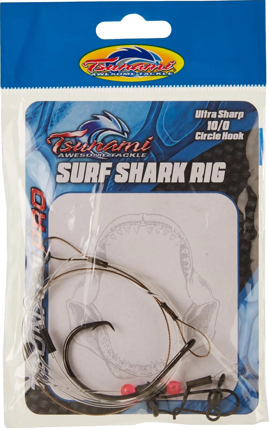 Tsunami Surf Shark Rig 10/0 Circle Hook Academy