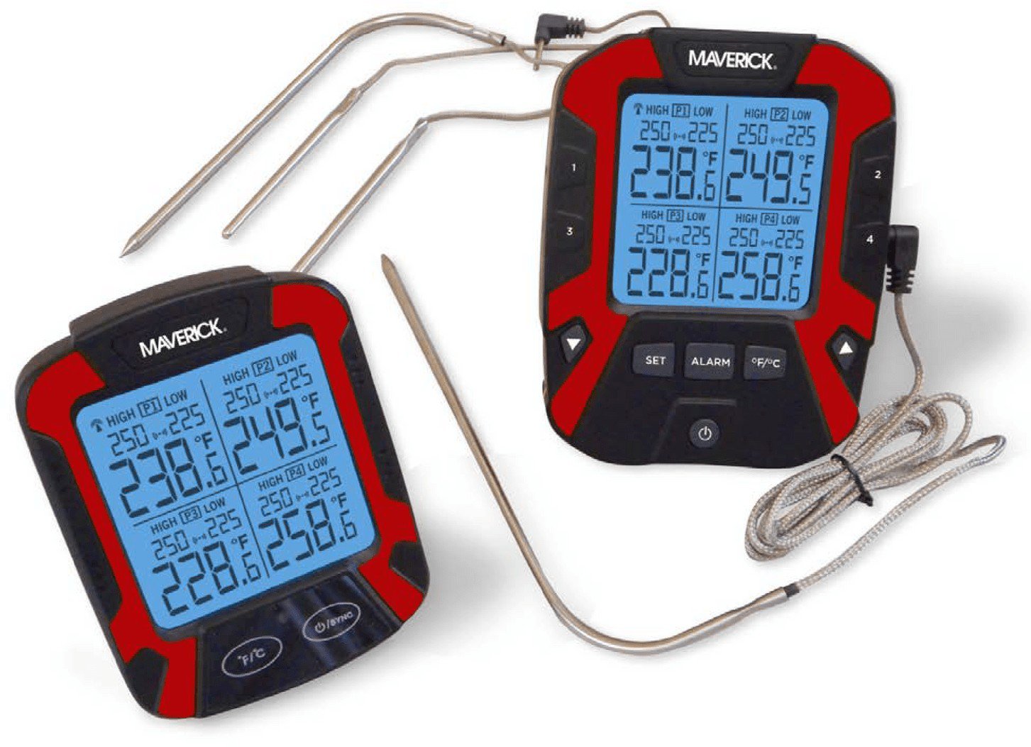 Maverick XR50 Remote Barbecue and Smoker Thermometer Academy