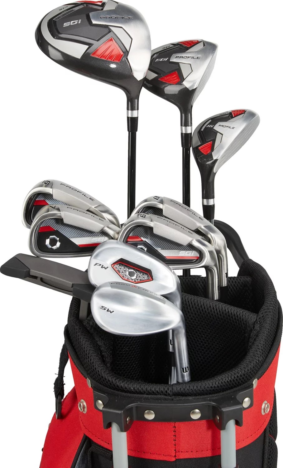 Wilson Men's Profile SGI Complete Golf Club Carry Set Academy