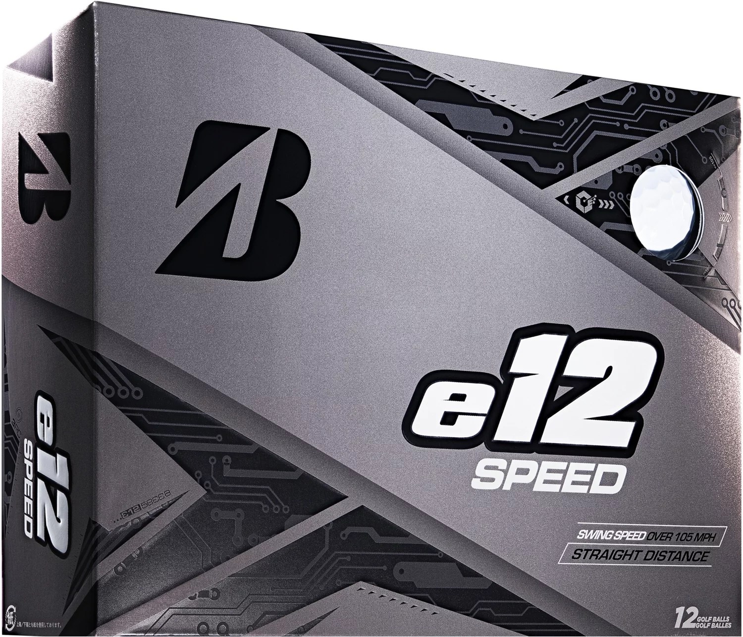 Bridgestone Golf E12 Speed Golf Balls 12Pack Prior Gen Academy