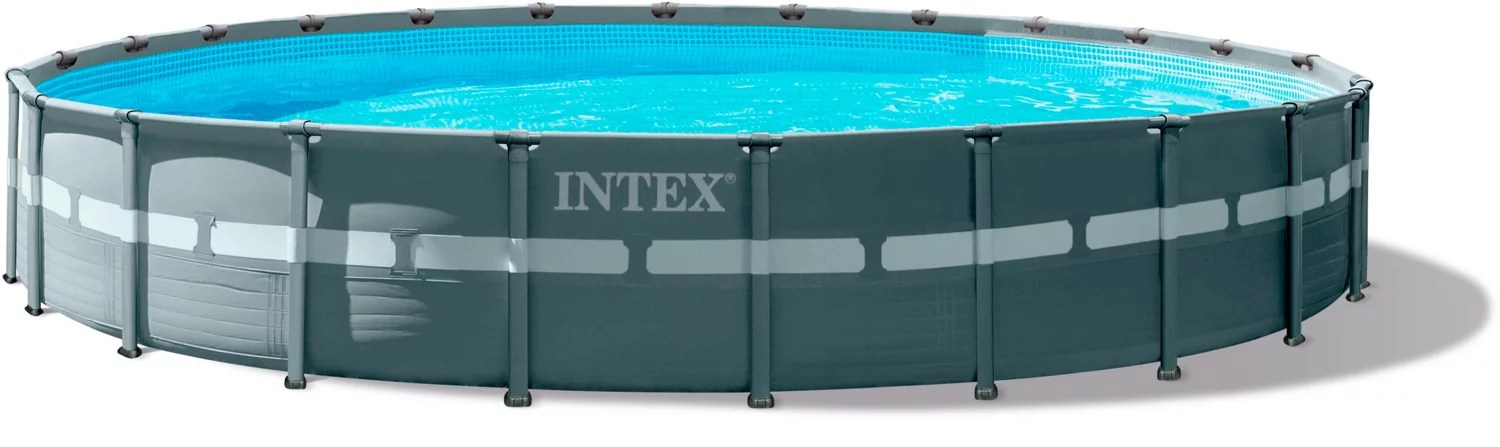 INTEX Ultra XTR 24ft x 52in Round Frame Pool Set Academy