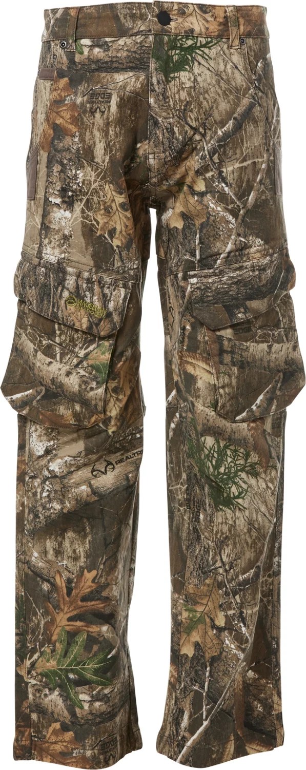 Magellan Outdoors Boys' Camo Hill Country 7Pocket Twill Hunting Pants