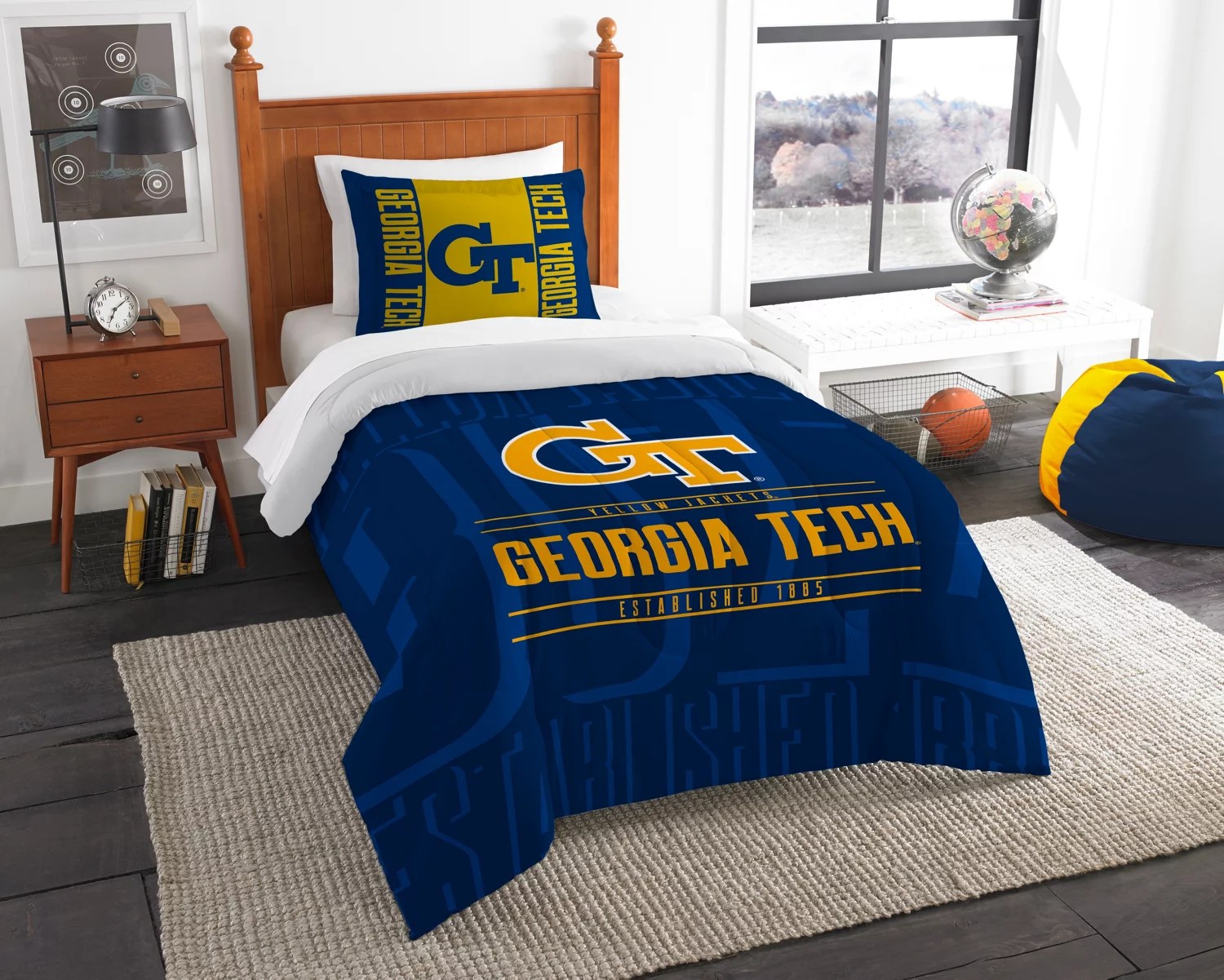 The Northwest Company Tech 2Piece Modern Take Twin Bedding Set