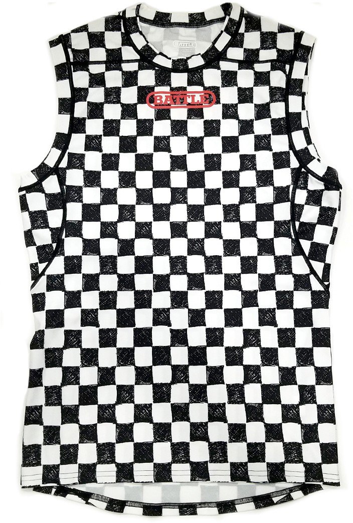 Battle Men's Sleeveless Compression Shirt Academy