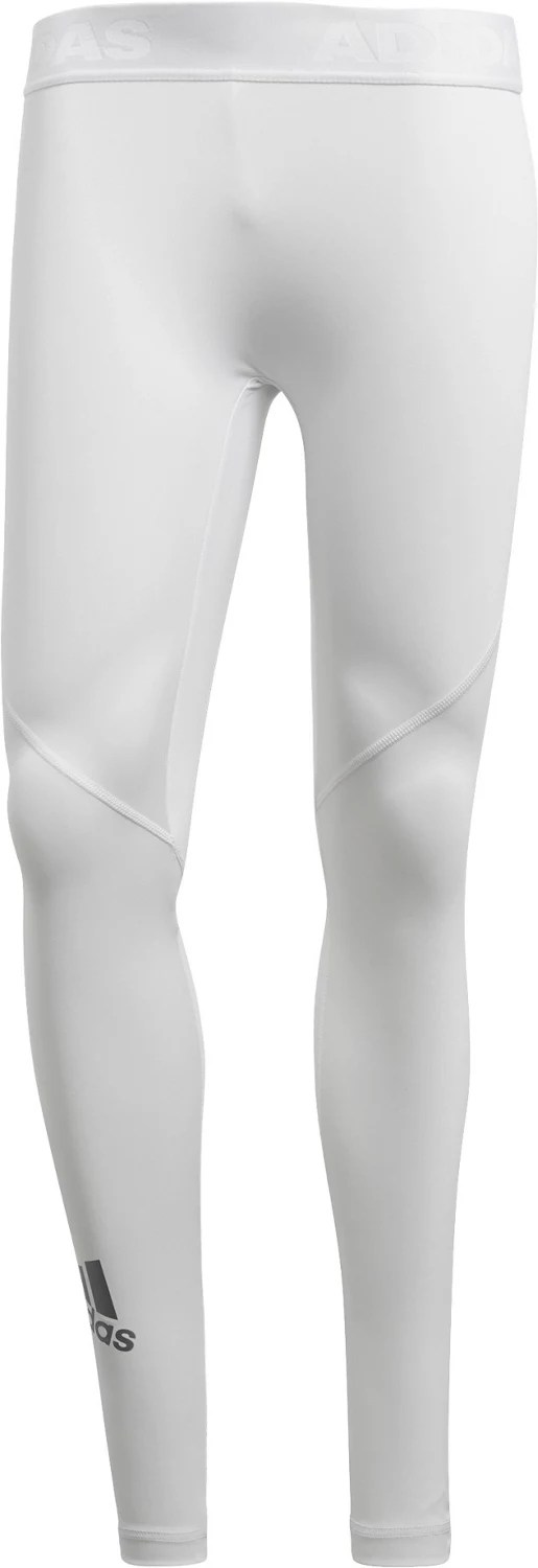 adidas Men's Alphaskin Sport Long Compression Tights Academy