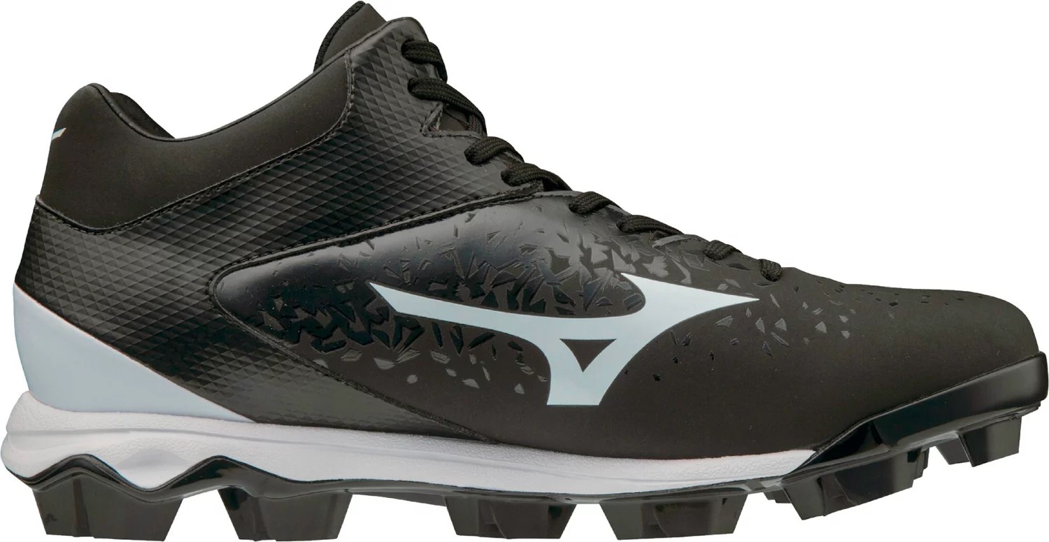 Mizuno Men's Wave Select Nine TPU Mid Molded Baseball Cleats Academy
