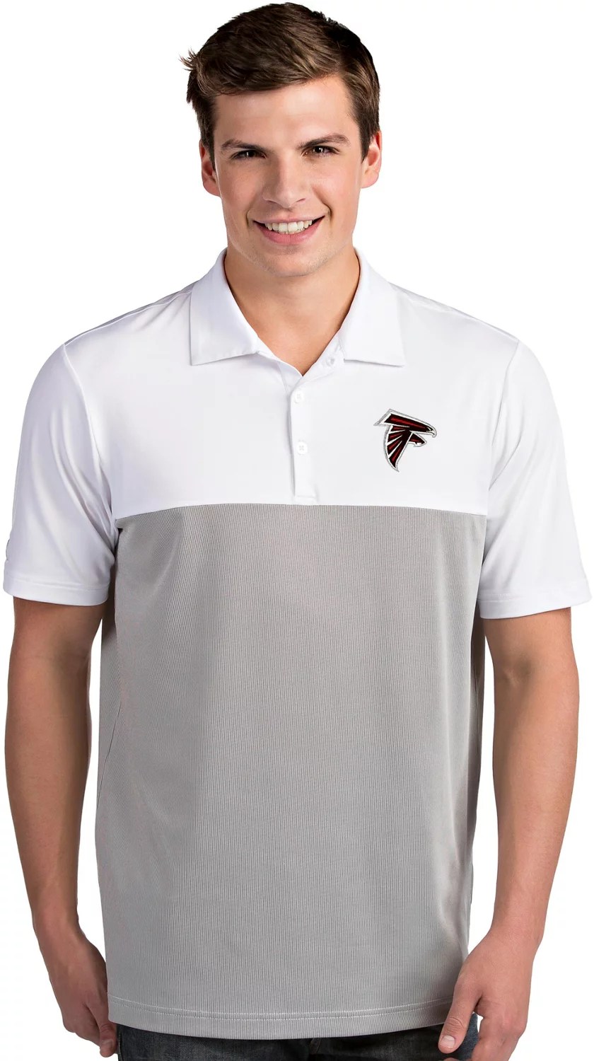 Antigua Men's Atlanta Falcons Venture Polo Shirt Academy