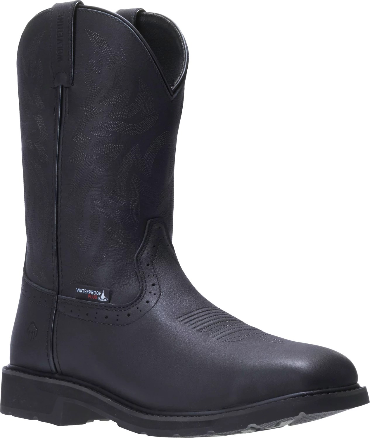 Wolverine Men's Rancher 10 in Steel Toe Wellington Work Boots Academy