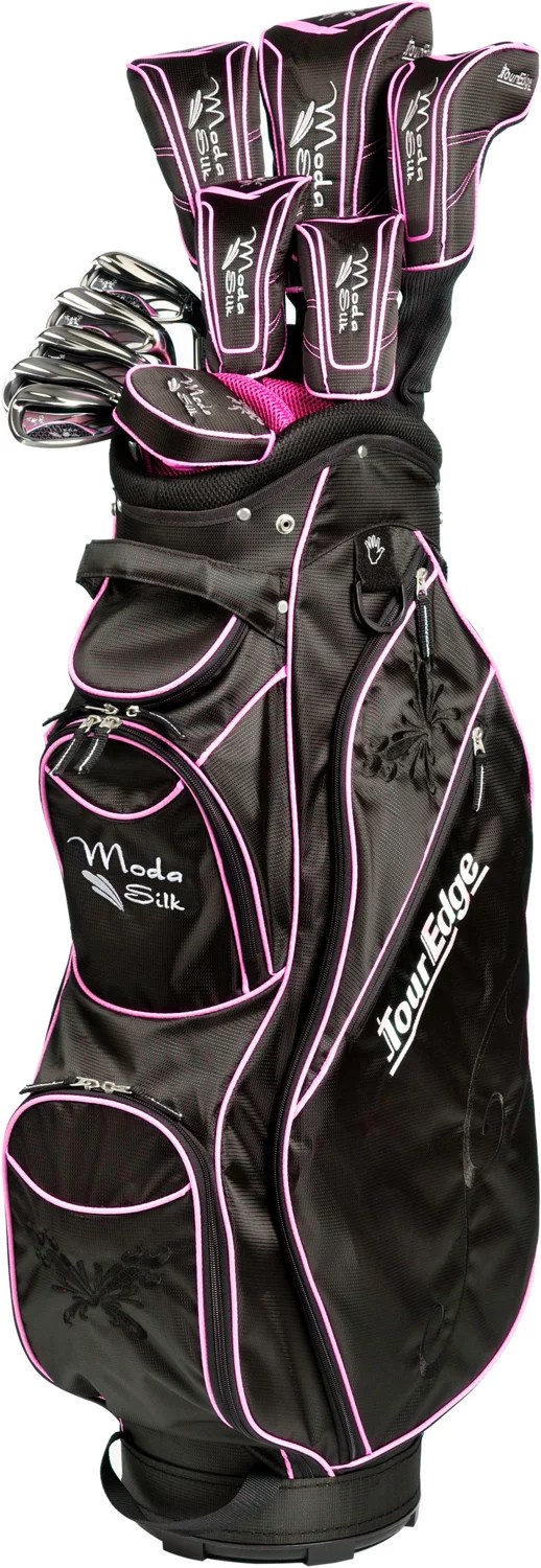 Tour Edge Women's Moda Silk Complete Golf Club Set with Bag Academy