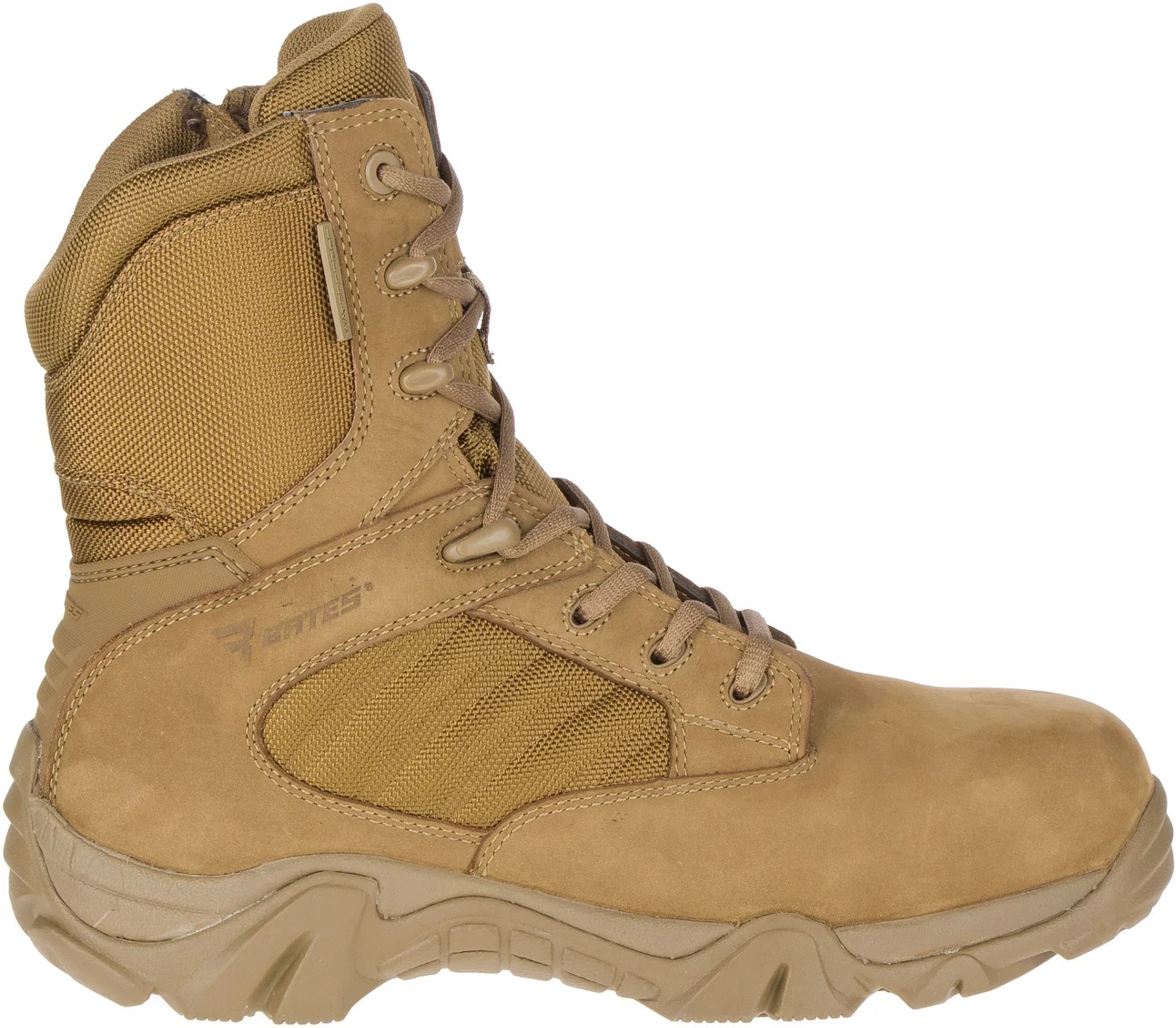 Bates Men's GX8 Waterproof Composite Toe Side Zip Work Boots Academy