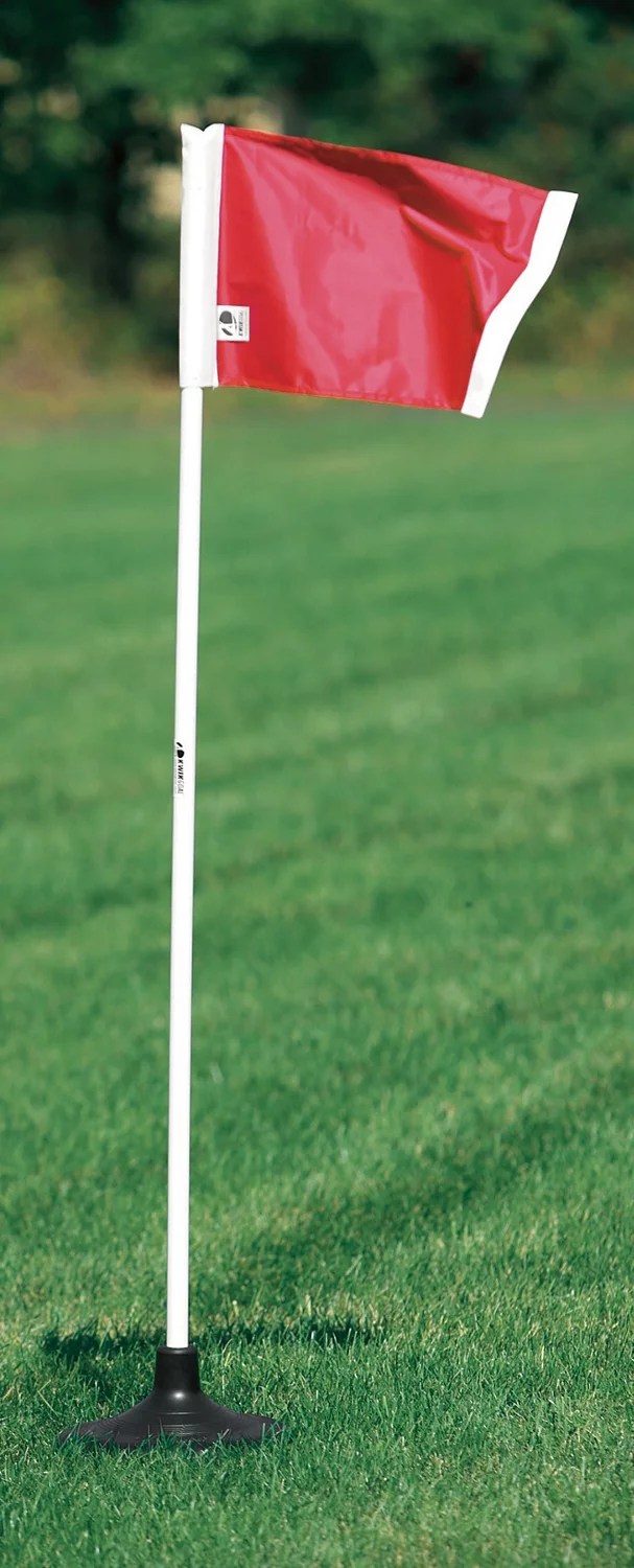 Kwik Goal Premier Corner Flags 4Pack Academy